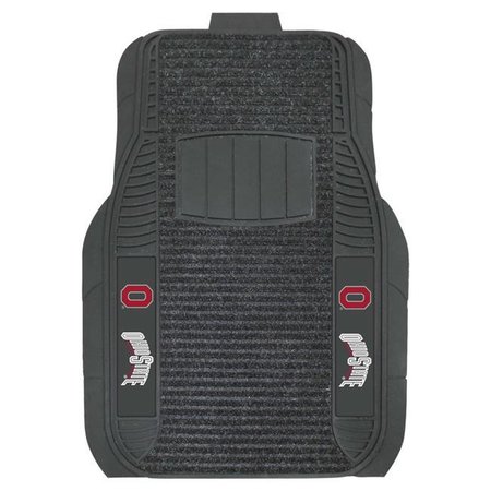 FANMATS Ohio State Buckeyes Car Mats - Deluxe Set 4298903496